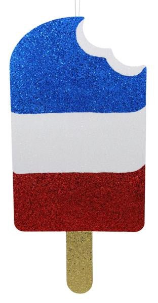 20" Foam Glitter Patriotic Popsicle - HJ9038 - The Wreath Shop