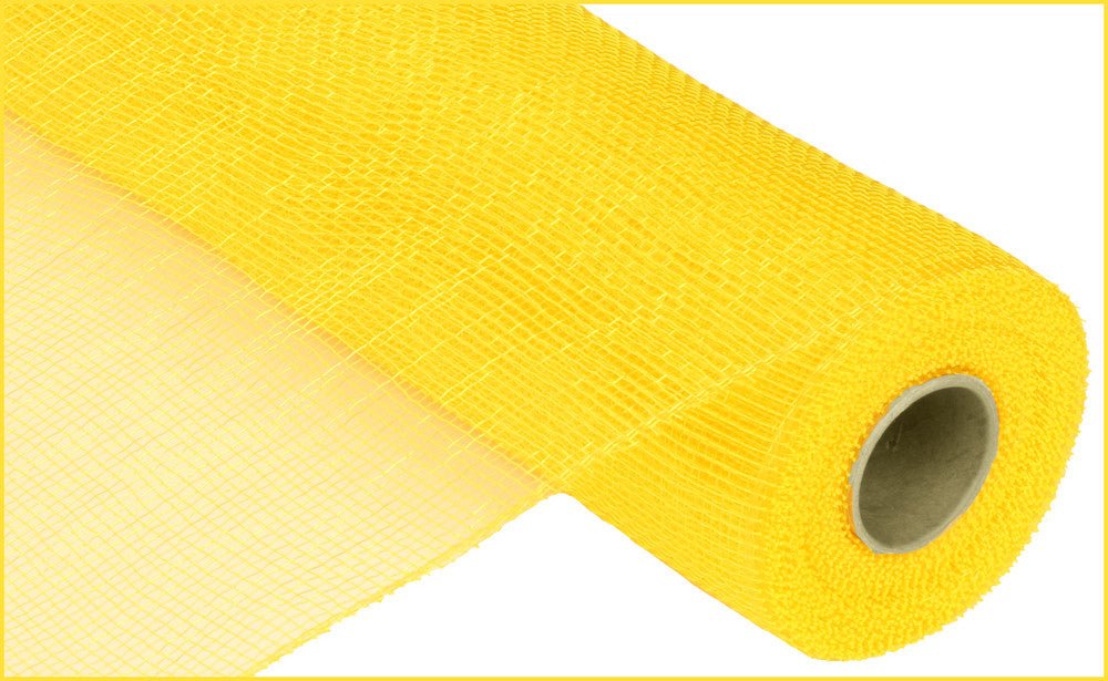 21" Deco Poly Mesh: Yellow - RE100229 - The Wreath Shop
