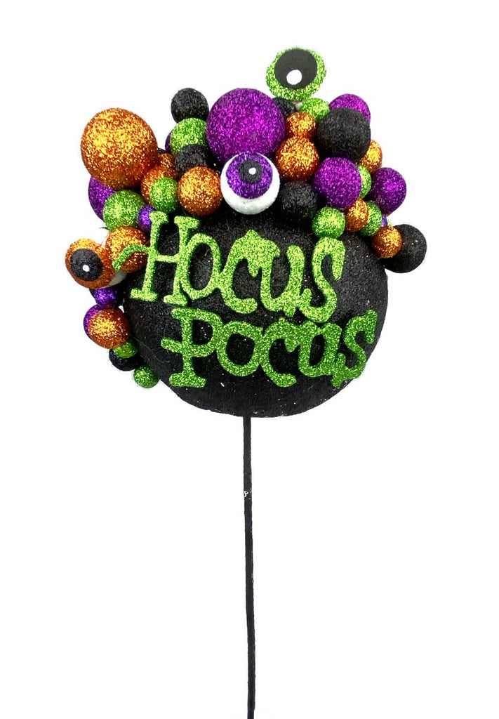 21" Hocus Pocus Cauldron Pick - 56724HAL - The Wreath Shop