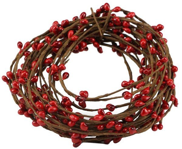 21' Pip Garland: Red - FR652924 - The Wreath Shop