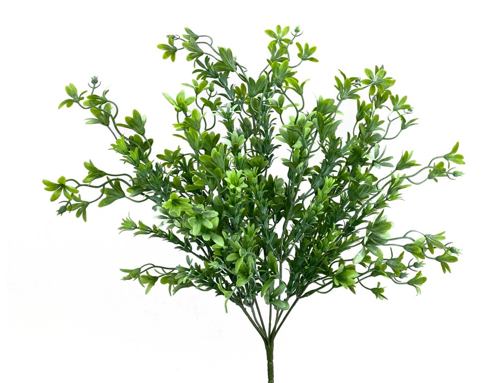 21" Plastic Japanese Boxwood Bush - 13563GN - The Wreath Shop