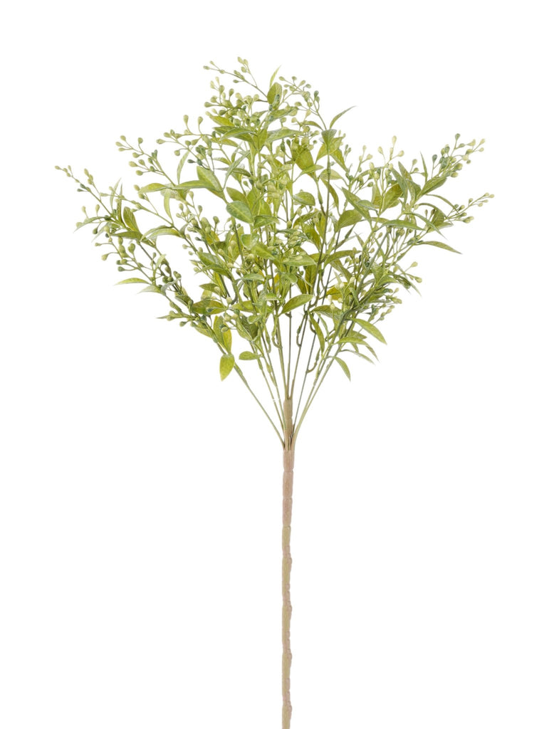 21" Plastic Mini Bud/Leaf Bush - FG661730 - The Wreath Shop