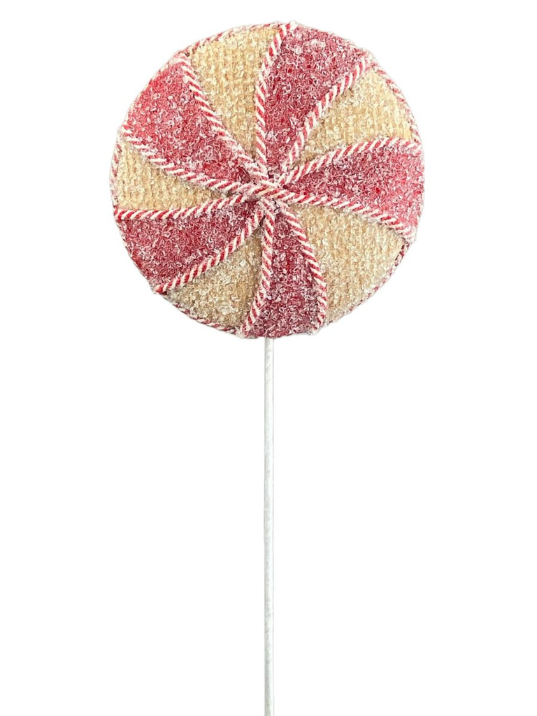 23" Gingerbread Peppermint Lollipop - 85779BN - The Wreath Shop