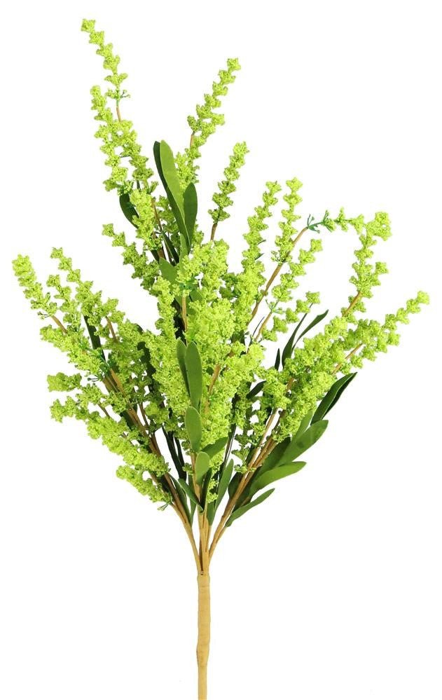 23" Mini Bead/Spike Lavender Bush: Green - FB187009 - The Wreath Shop