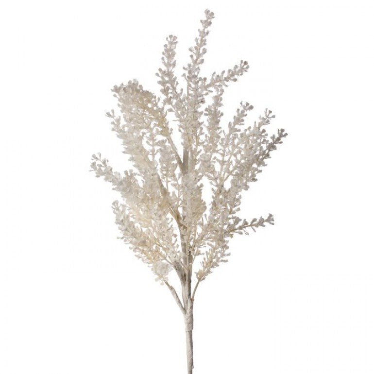 24" Frosted White Leaf Spray - MTX70617 - The Wreath Shop