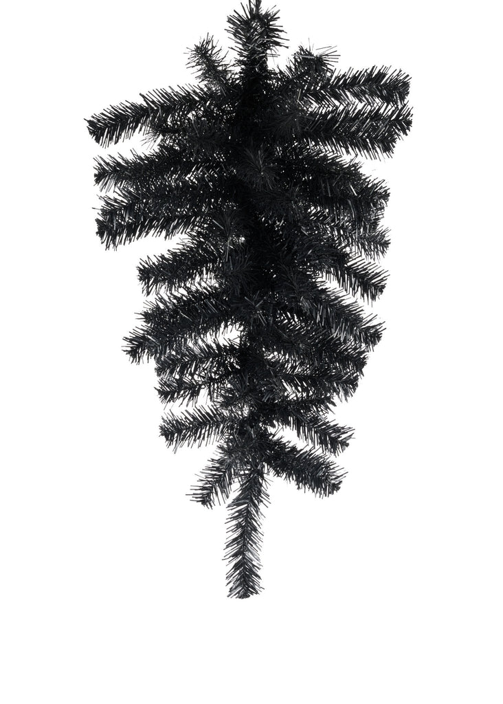24" PVC Teardrop Form: Black - XX930102 - The Wreath Shop
