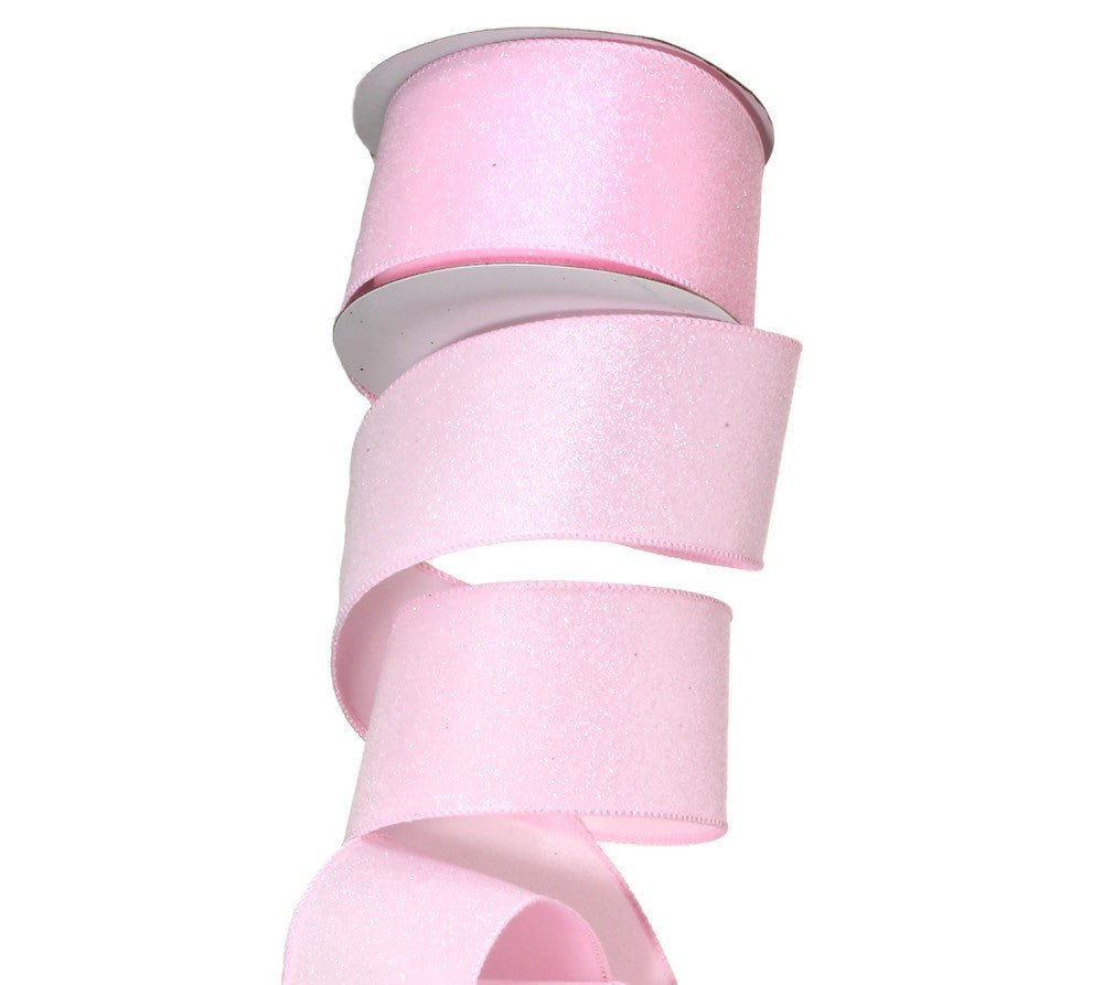 Pink Shiny Ribbon Elevate Decor: Luxury Ribbon Collection | The Wreath Shop