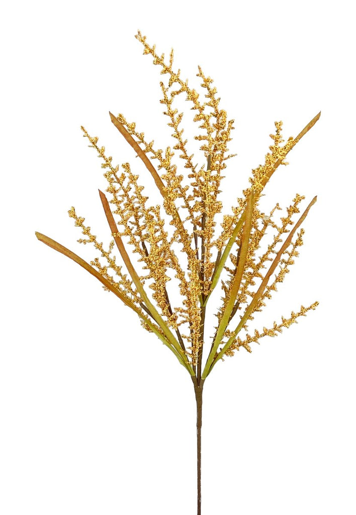 27" Feather Reed Grass Spray: Golden Yllw - 56761GDYW - The Wreath Shop