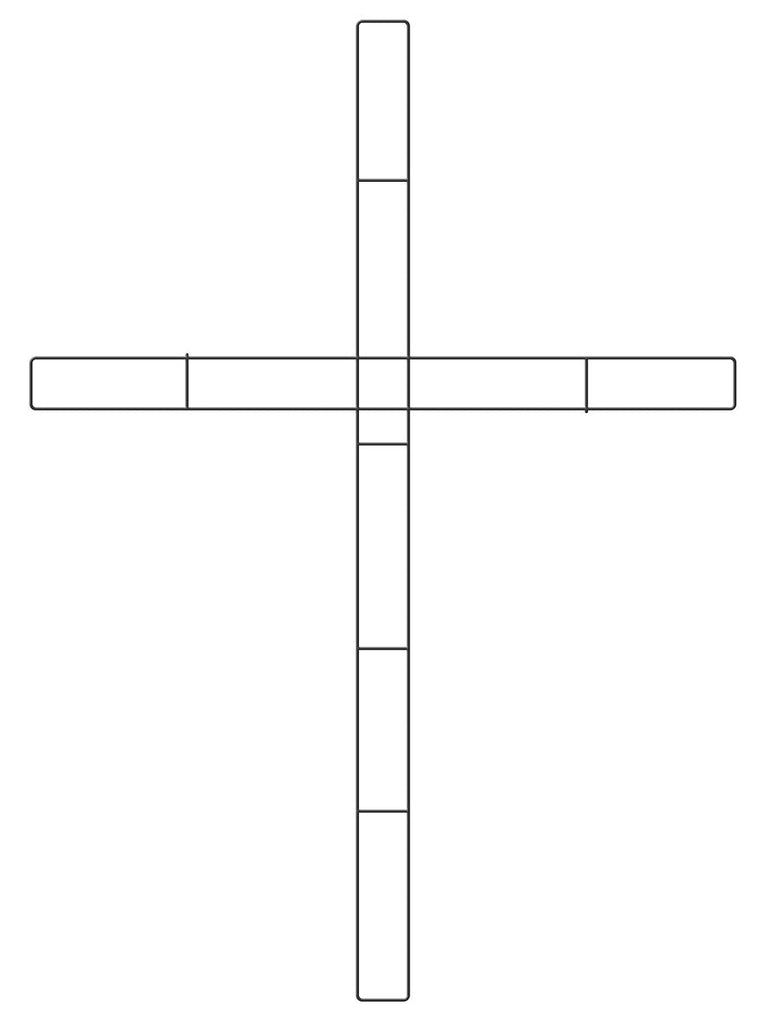 Craft with Meaning: Cross Work Form | The Wreath Shop