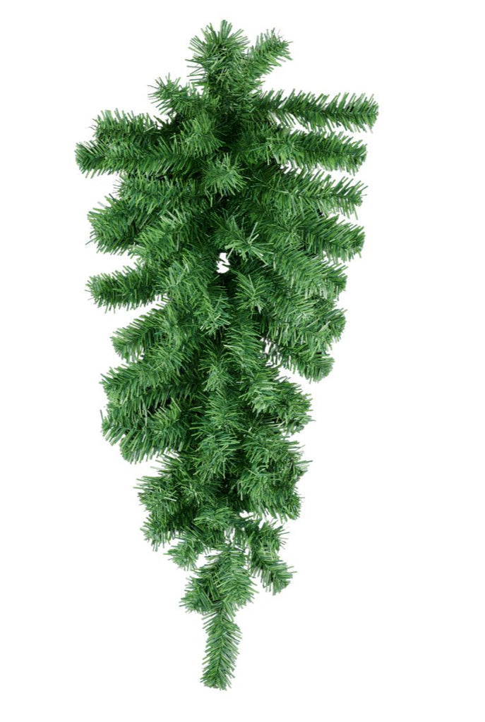 30" PVC Teardrop Form: Green - XX930209 - The Wreath Shop