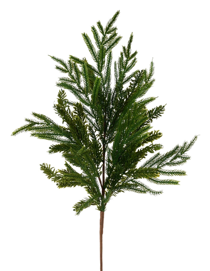 30" Real Touch Ming Pine/Noble Fir Spray - XX9782 - The Wreath Shop