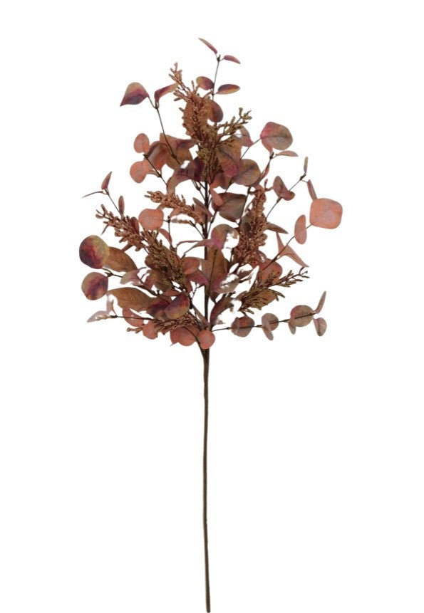 31" Mixed Fall Eucalyptus Spray - 63082 - The Wreath Shop