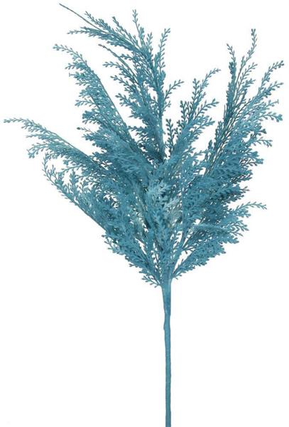 32" Pampas Plume Spray: Smoke Blue - FH795539 - The Wreath Shop