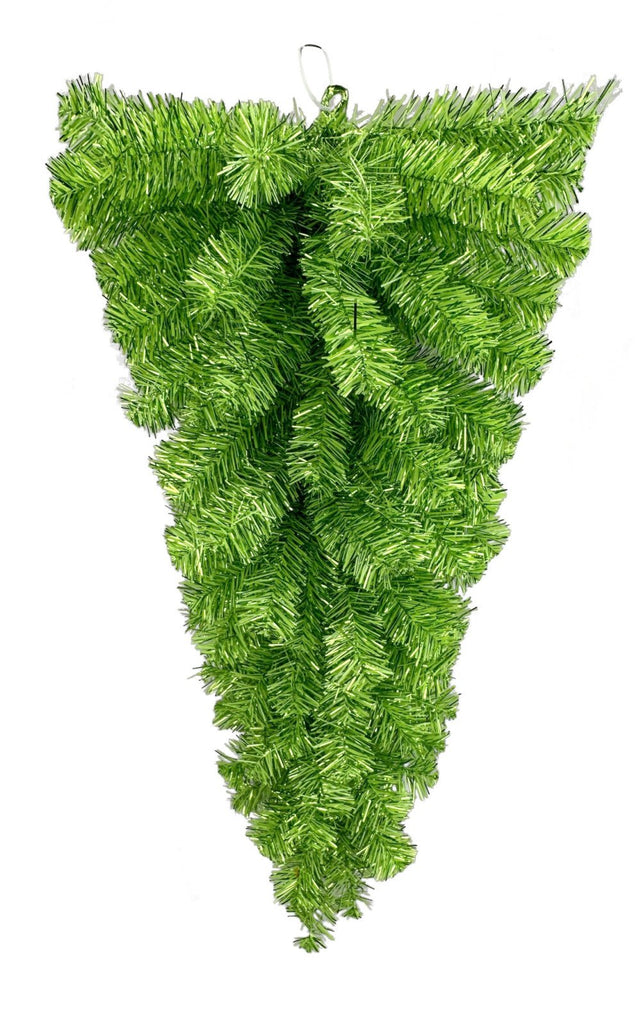 32" PVC Teardrop: Metallic Lime Green - 57197TE32 - The Wreath Shop