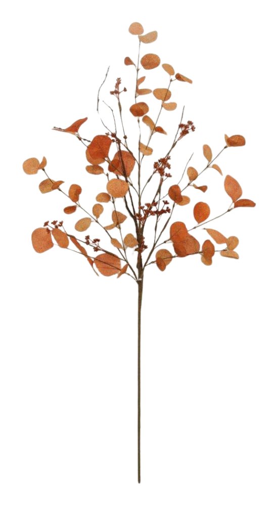 32" Seeded Eucalyptus Spray: Rust - 64427 - RUST - The Wreath Shop