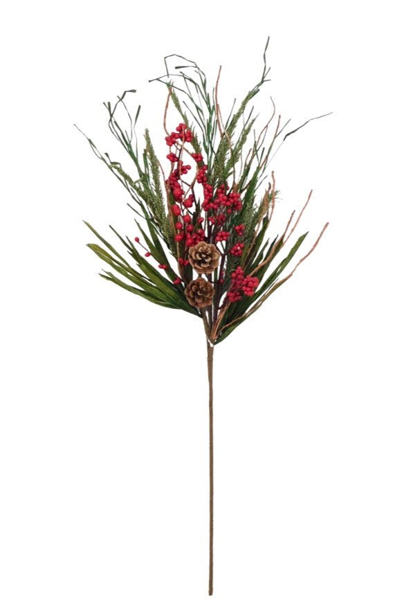 33" Berry Spike Spray - 62950 - The Wreath Shop