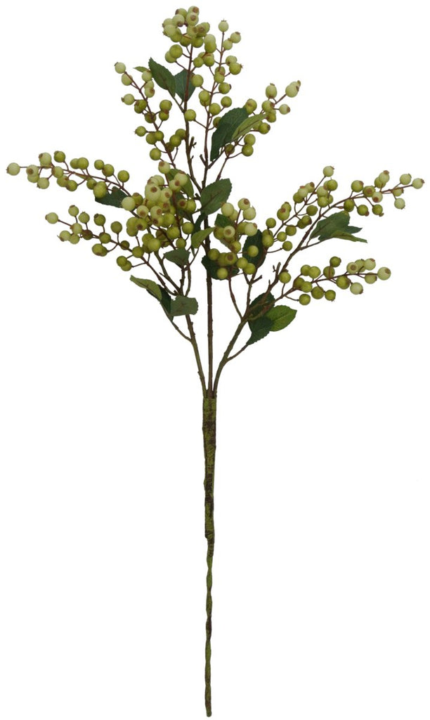 36" Green Berry Branch - 82592-GN - The Wreath Shop