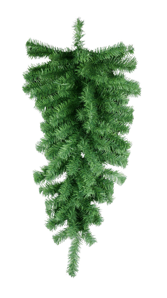 36" PVC Teardrop Form: Green - XX930309 - The Wreath Shop