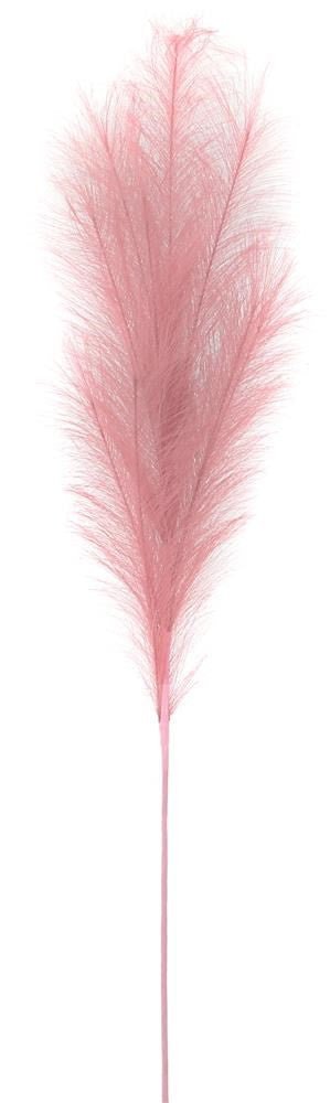 38" Fabric Pampas Grass Plume: Dusty Rose - FG601440 - The Wreath Shop