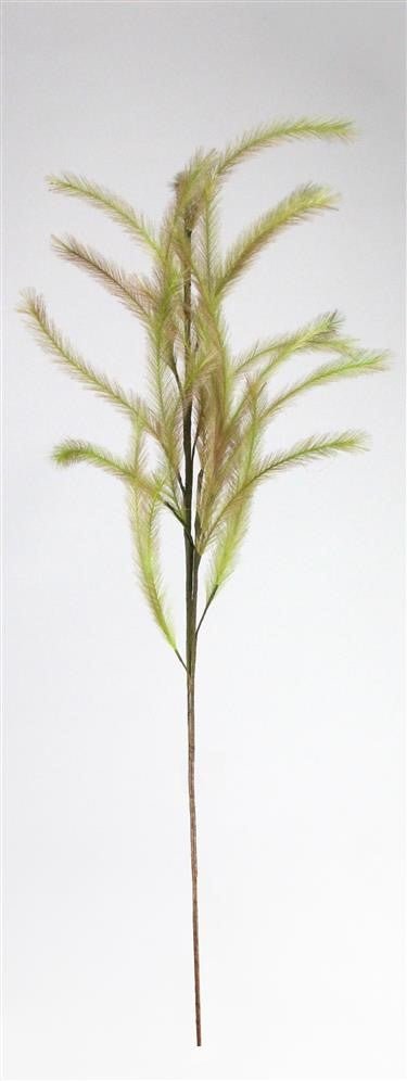 44" Fabric Pampas Grass Spray: Grn/Brn - FG560733 - The Wreath Shop