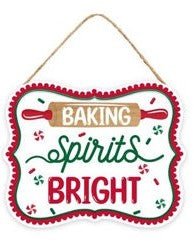 5" Metal Baking Spirits Bright Sign - MD1444 - Spirits - The Wreath Shop