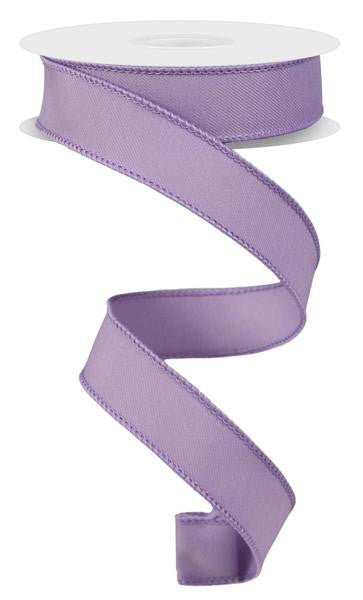 7/8" Diagonal Weave Fabric Ribbon: Lavender - RGE720213 - The Wreath Shop