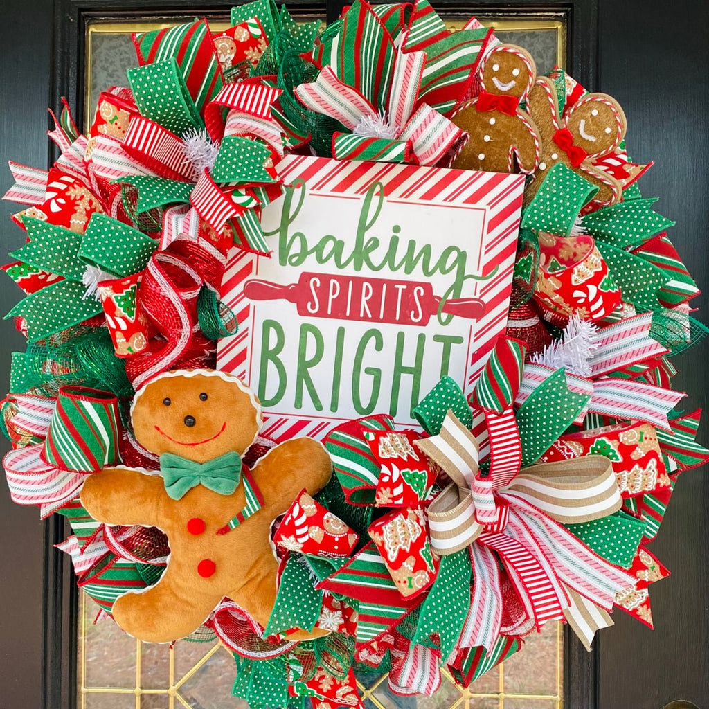 Baking Spirits Bright Wreath Kit - Baking Spirits Bright Kit - The Wreath Shop