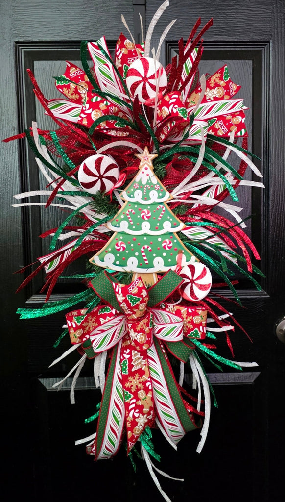 Candy Christmas Tree Swag Kit - Christmas Tree Swag Kit - The Wreath Shop