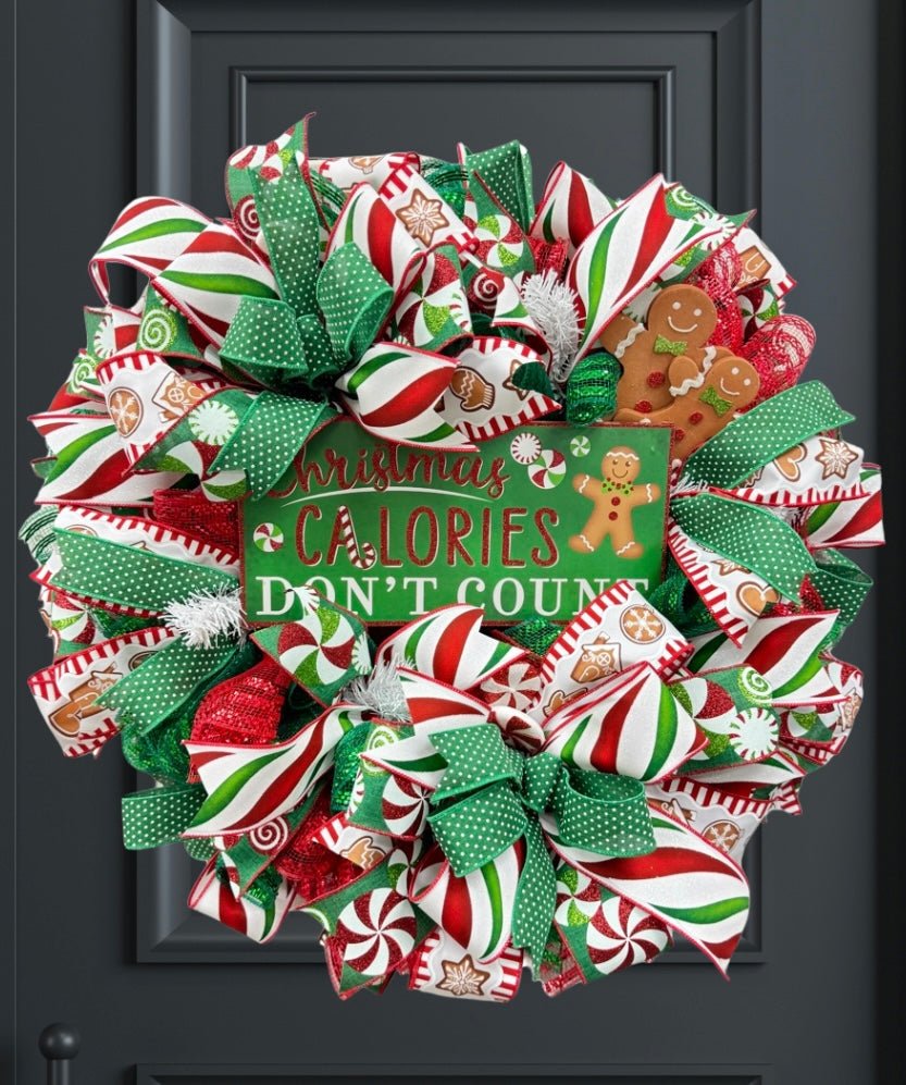 Christmas Calories Wreath Kit - Christmas Calories Kit - The Wreath Shop