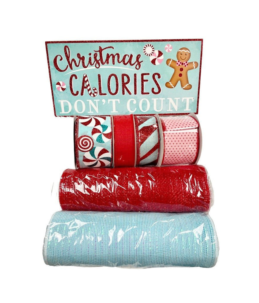 Christmas Calories Wreath Kit - Christmas Calories Wreath Kit - The Wreath Shop