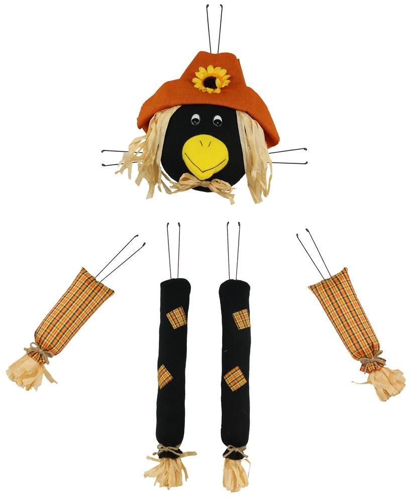 Crow Scarecrow Decor Kit - HA4039 - The Wreath Shop