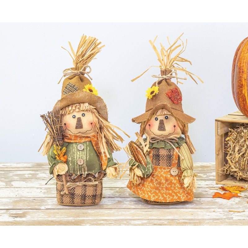 Farm Harvest Scarecrow Sitters - 41109 - Boy - The Wreath Shop