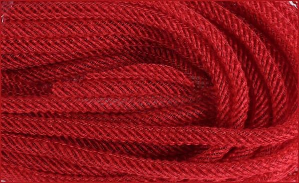 Faux Jute Flex Tubing: Red - 8mm X 30Yds - RE366524 - The Wreath Shop