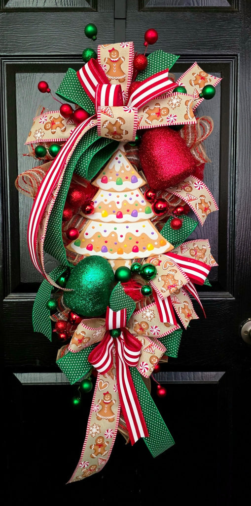 Gingerbread Tree Swag Kit - Gingerbread Tree Swag Kit - The Wreath Shop
