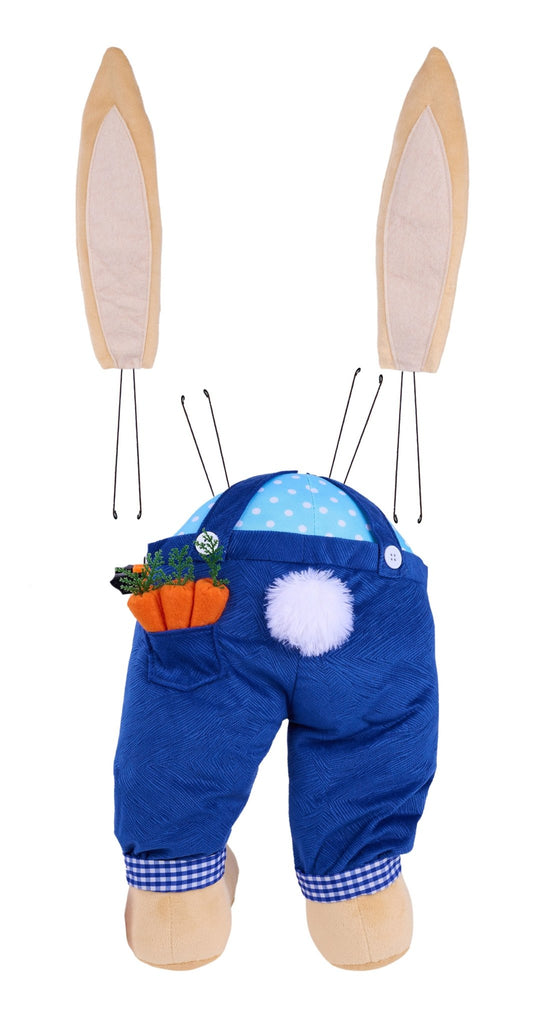 Navy Blue Boy Bunny Bottom/Ears Kit - HE7336 - The Wreath Shop