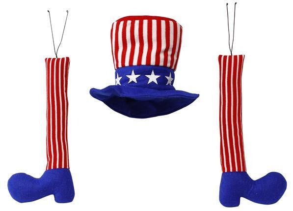 Patriotic Uncle Sam Wreath Kit - HJ9004 - The Wreath Shop