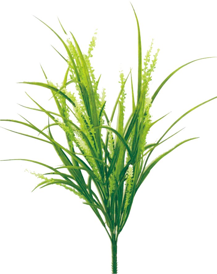 Plastic Rice Grass Bush - 13149CM - The Wreath Shop
