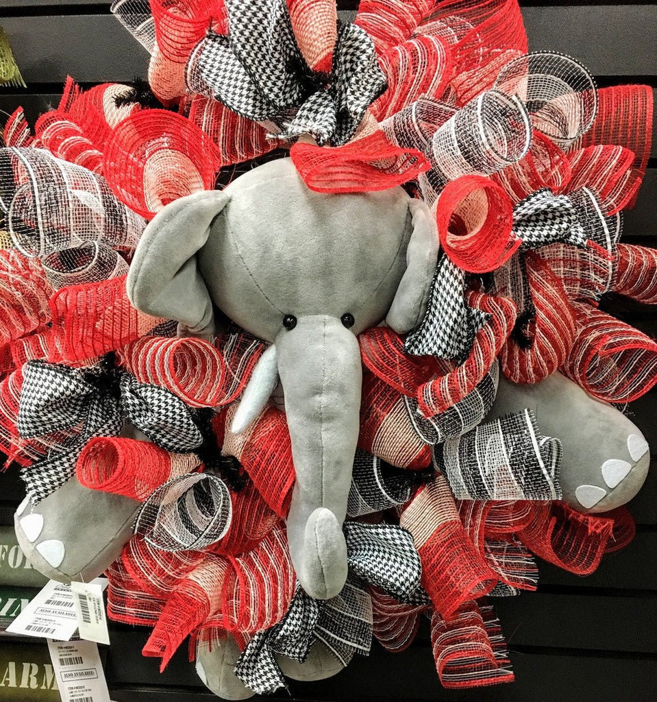 Plush Elephant Wreath Kit - MD0214 - The Wreath Shop