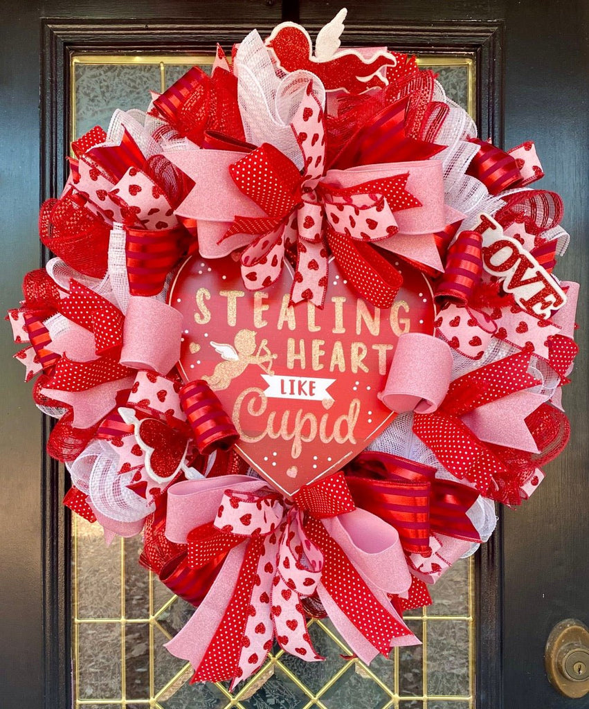 Stealing Hearts Wreath Kit - Stealing Hearts Kit - The Wreath Shop