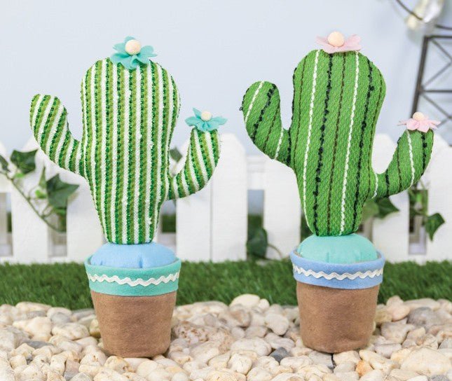 Stuffed Cactus Planters - 60618 - The Wreath Shop
