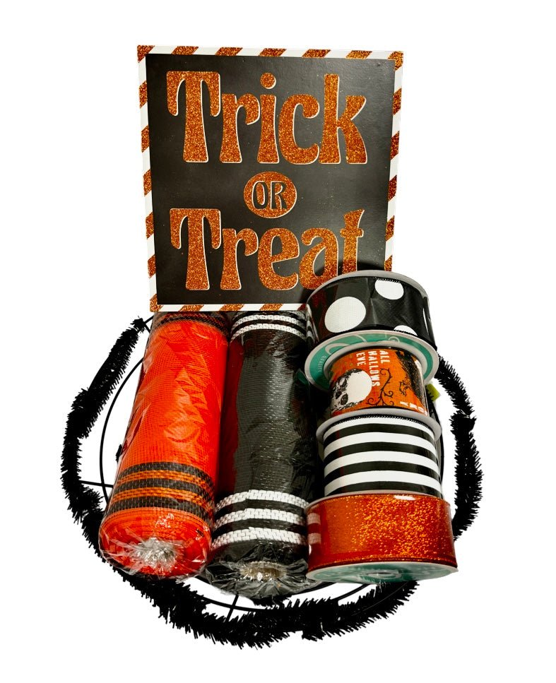 Trick or Treat Wreath Kit - Trick or Treat Wreath Kit - The Wreath Shop