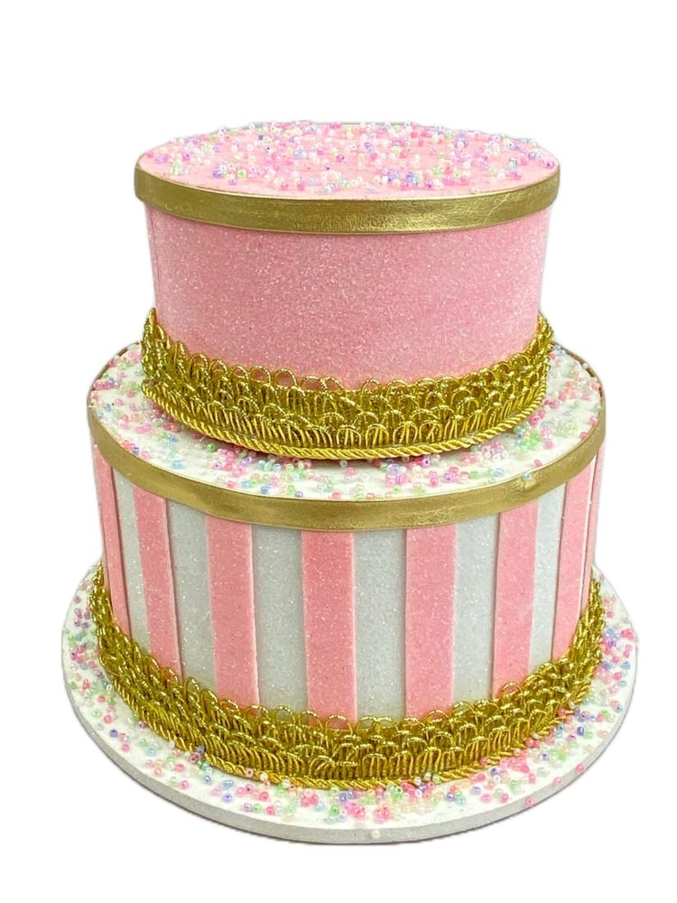 Two Tier Carousel Cake - 85785PK - The Wreath Shop