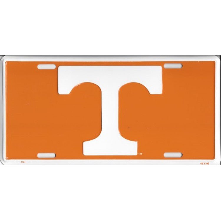 University of Tennessee Volunteers Metal License Plate - LP-2424 - The Wreath Shop