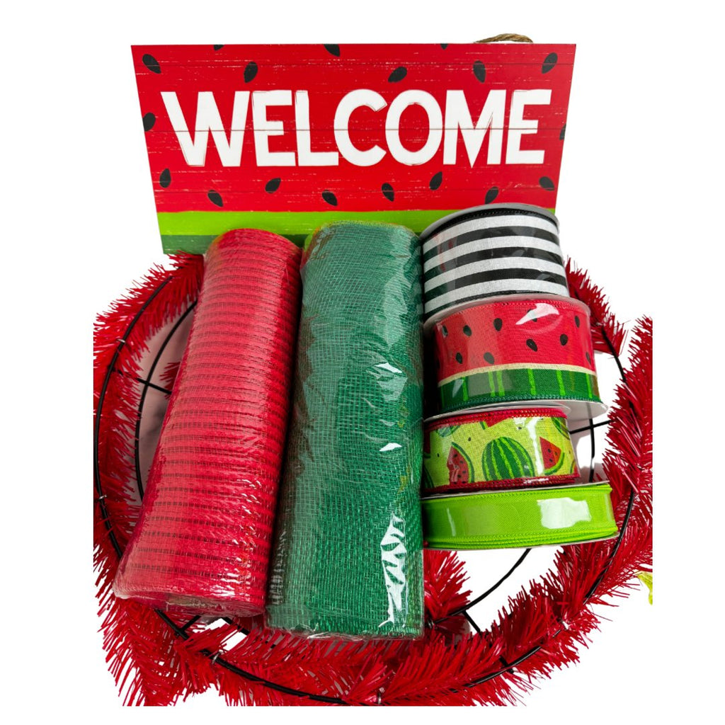 Welcome Watermelon Wreath Kit - Welcome Watermelon Kit - The Wreath Shop
